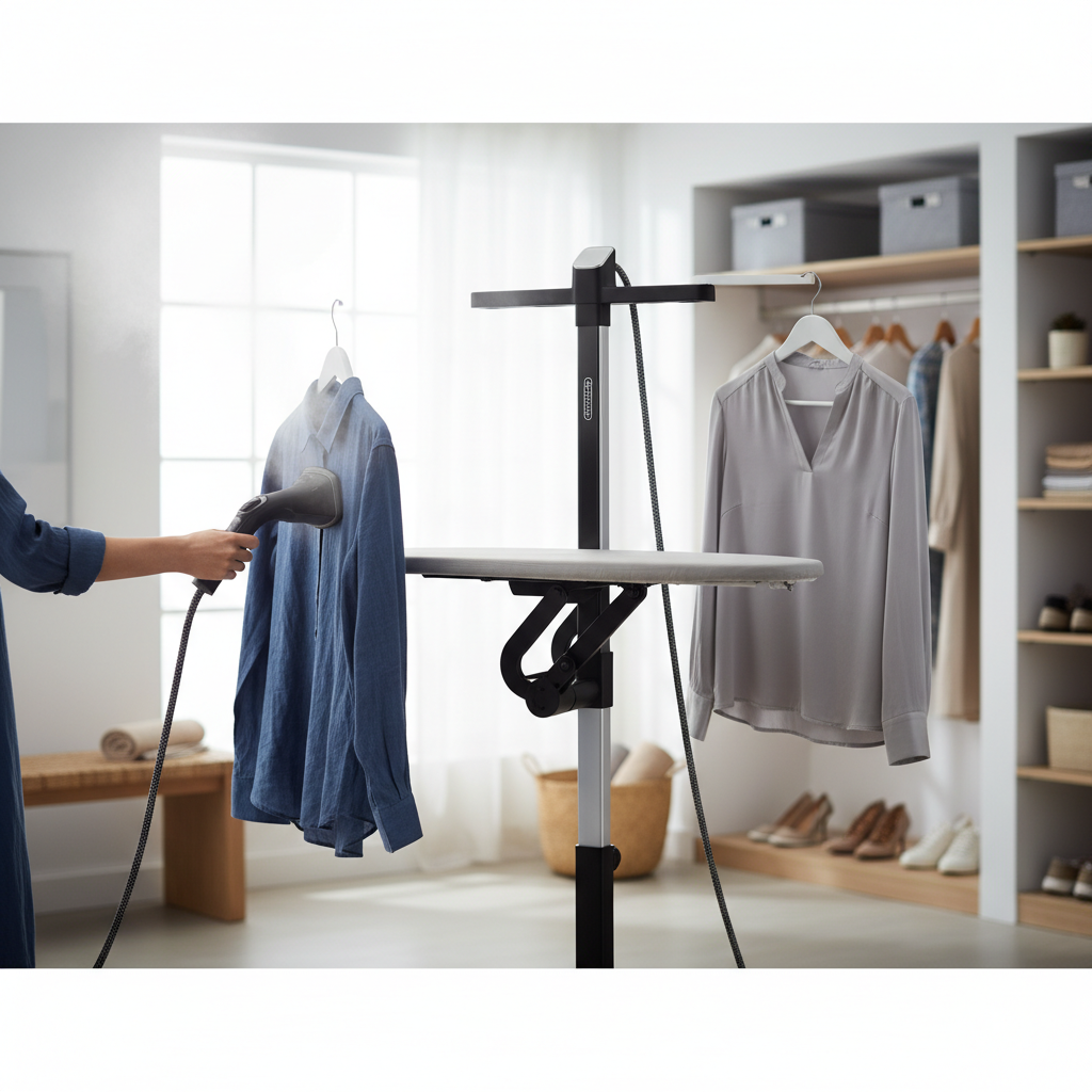 Rowenta QR1410 Review: The All-in-One Standing Garment Steamer Station